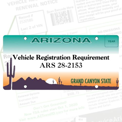 Arizona Vehicle Registration Requirement