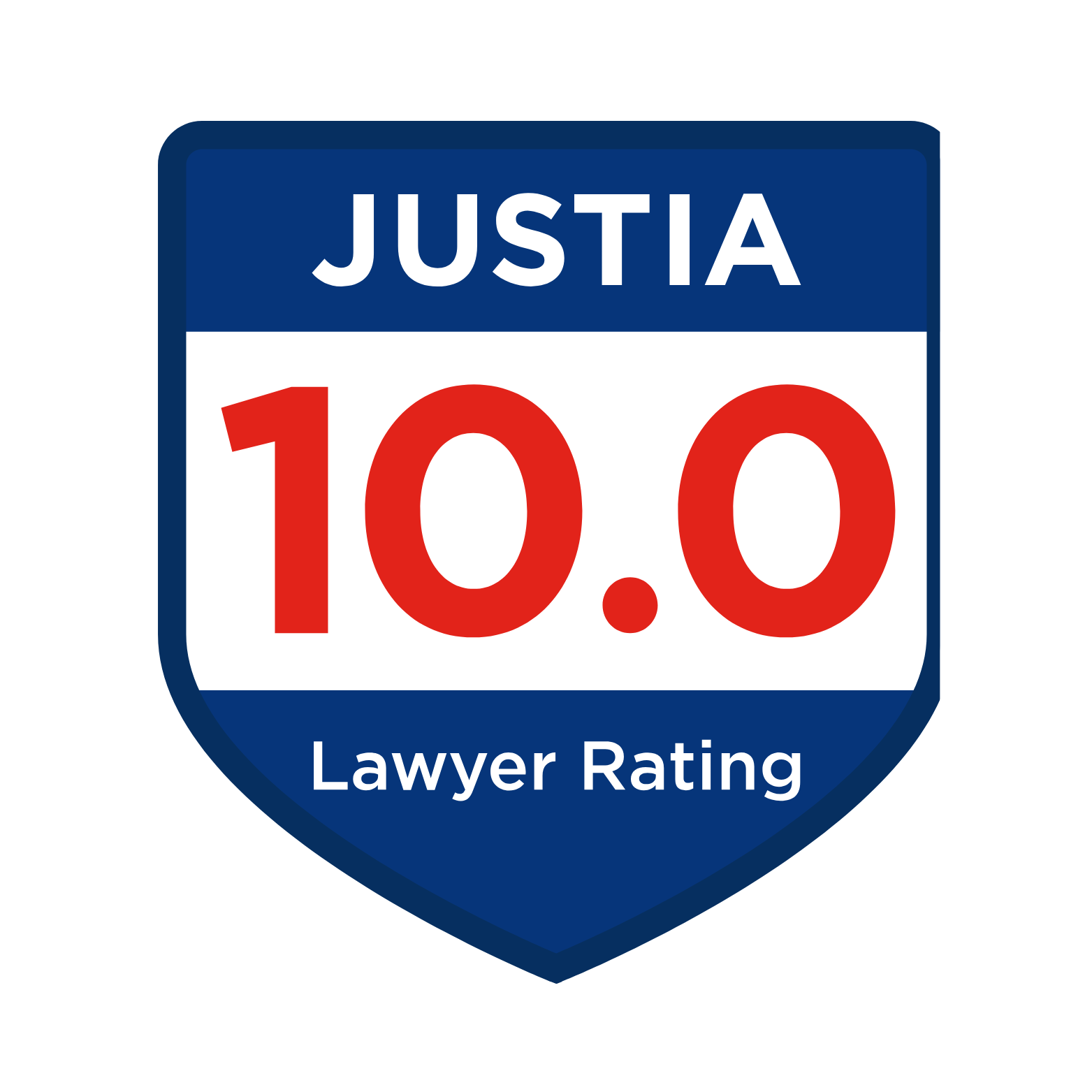  Justia Lawyer Rating 10.0 