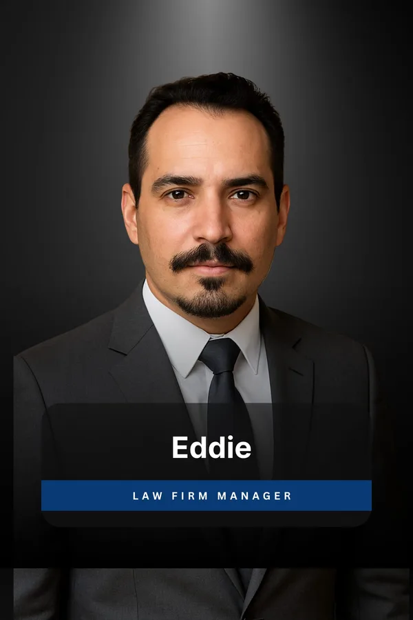Eddie, Team Manager at Future First Criminal Law